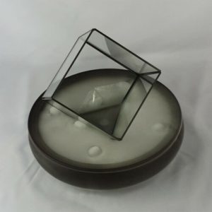27cm/ 22cm Ceramic Dry Ice Serving Plate